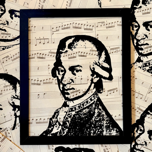 "Mozart" | Silkscreen