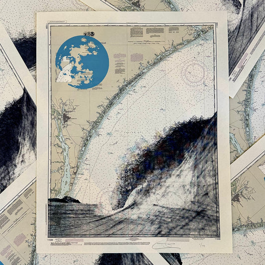 NC | Masonboro Island | Wilmington, North Carolina | Silkscreen