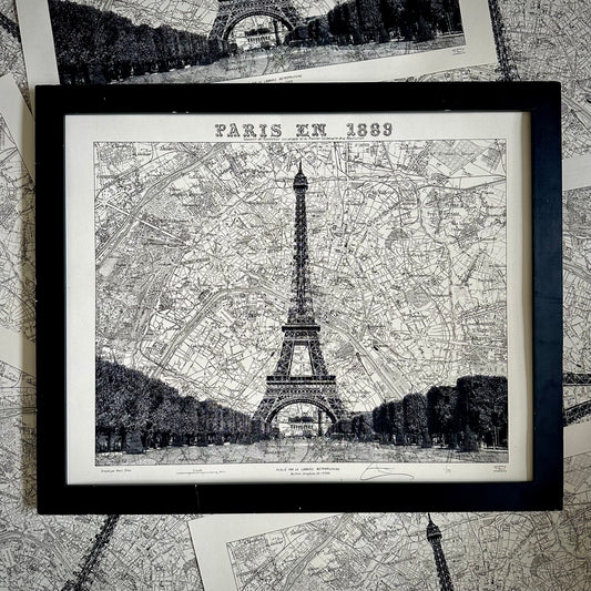 France | Eiffel Tower | Paris, France | Silkscreen