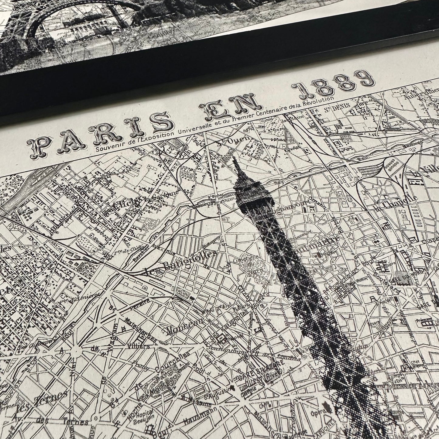 France | Eiffel Tower | Paris, France | Silkscreen