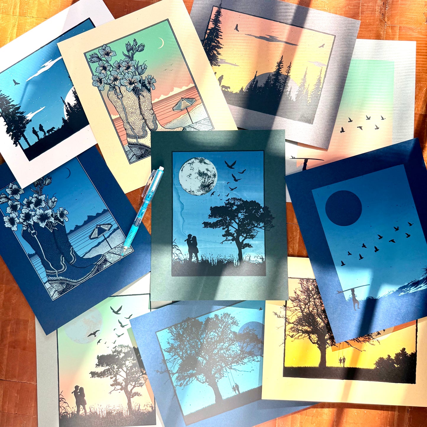 Mini Print: "Into The Woods"