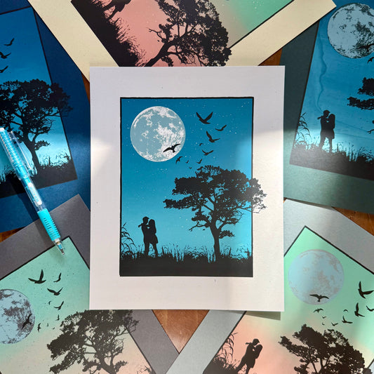 Mini Print: "Together"