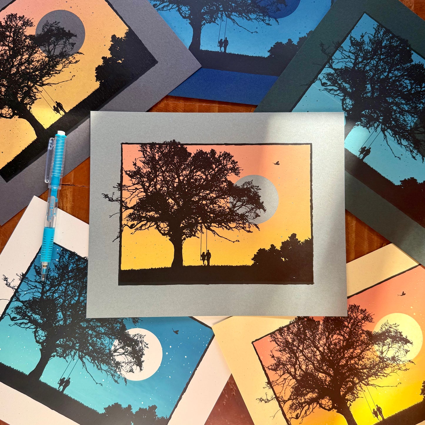 Mini Print: "Into The Woods"