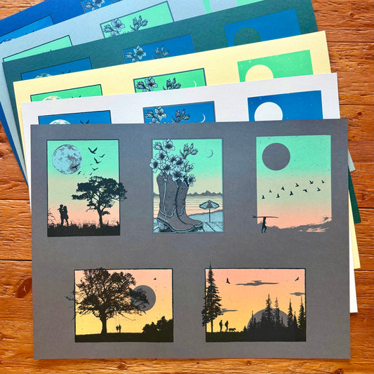 Mini Print: Uncut Sheets