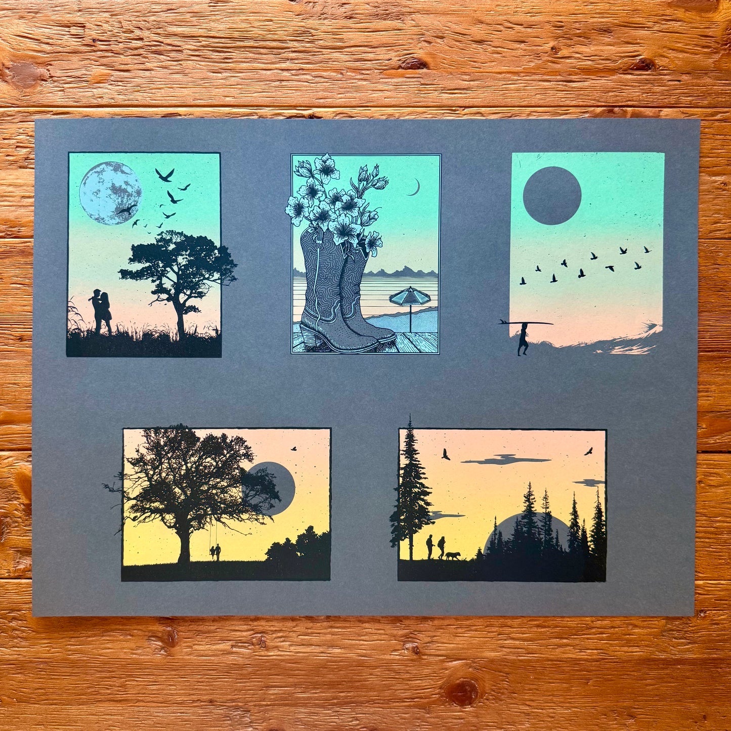 Mini Print: Uncut Sheets