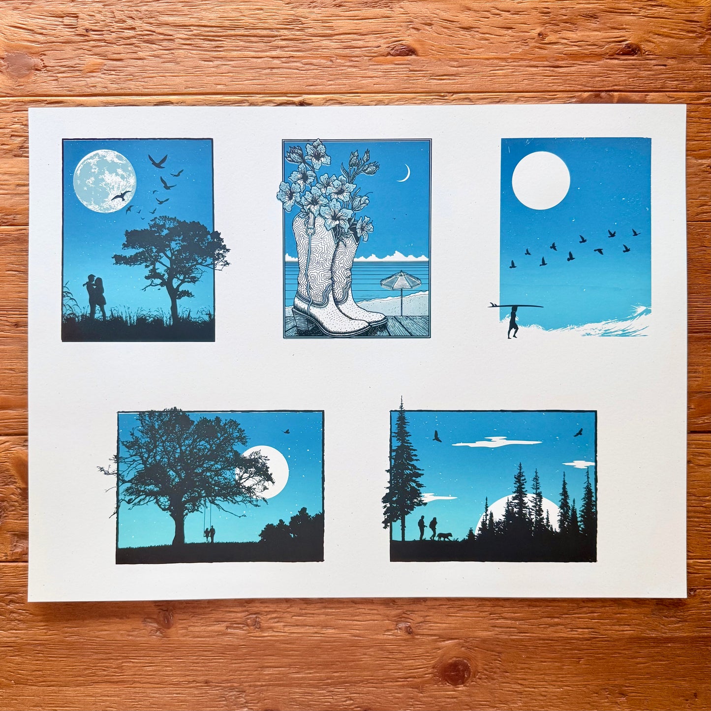 Mini Print: Uncut Sheets