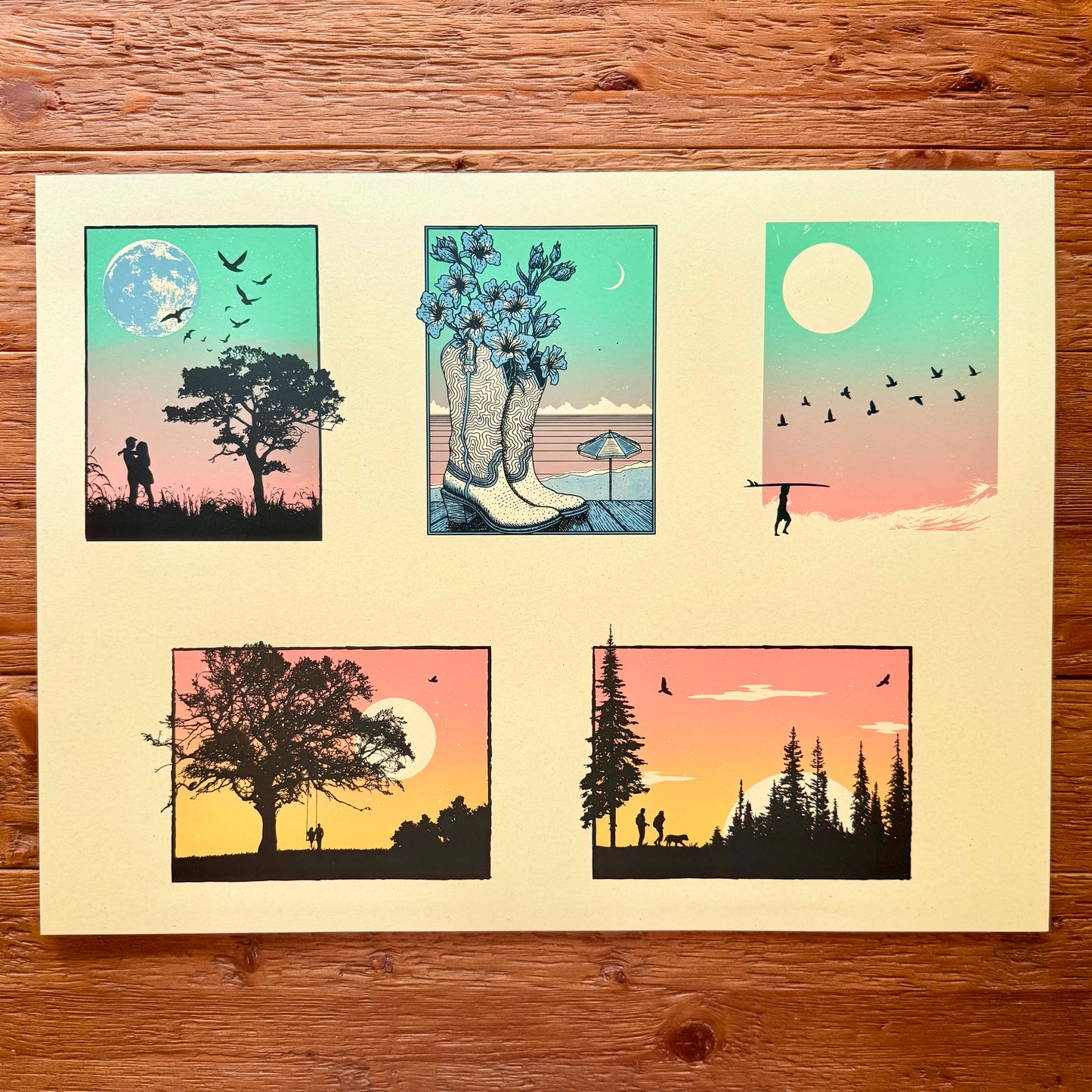 Mini Print: Uncut Sheets