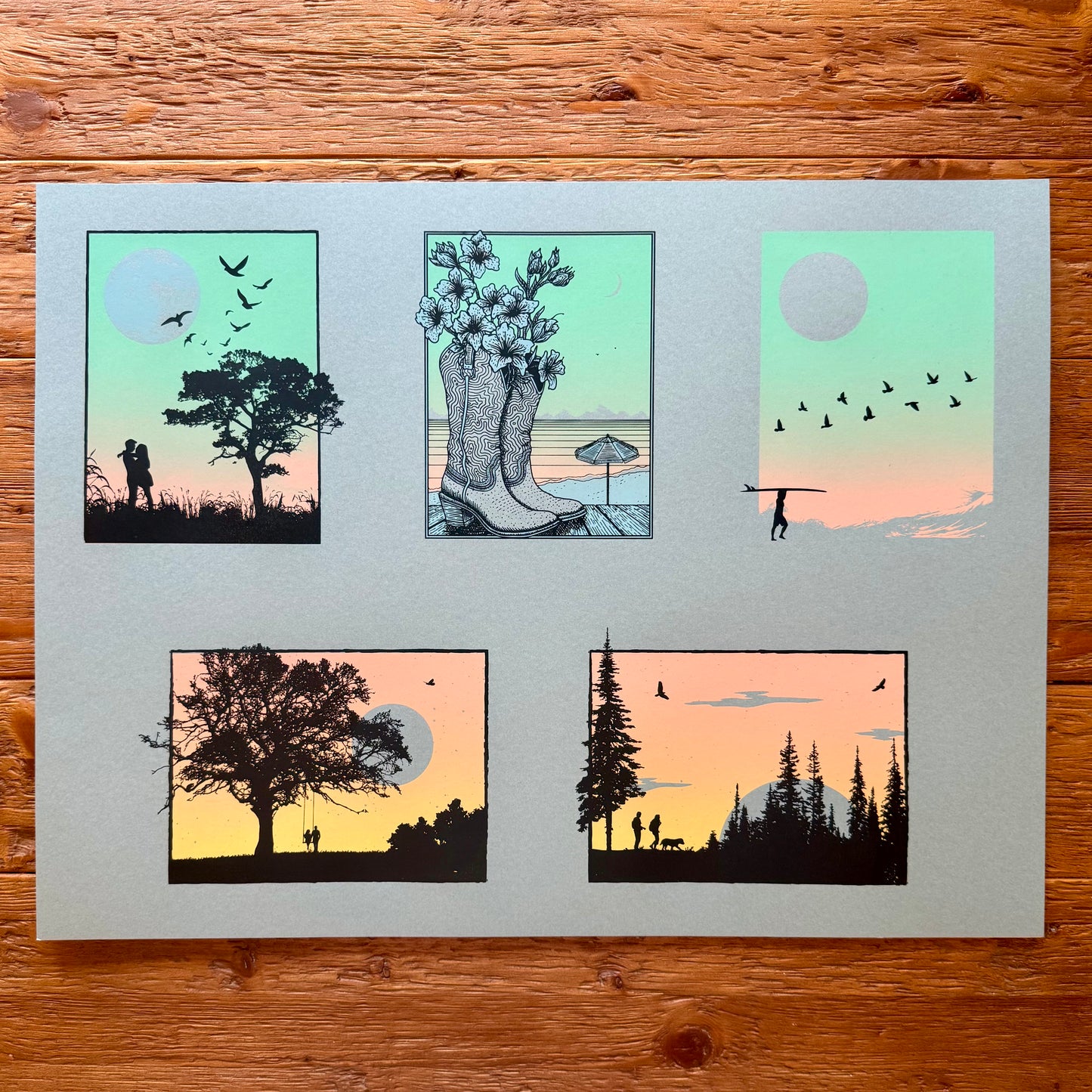 Mini Print: Uncut Sheets