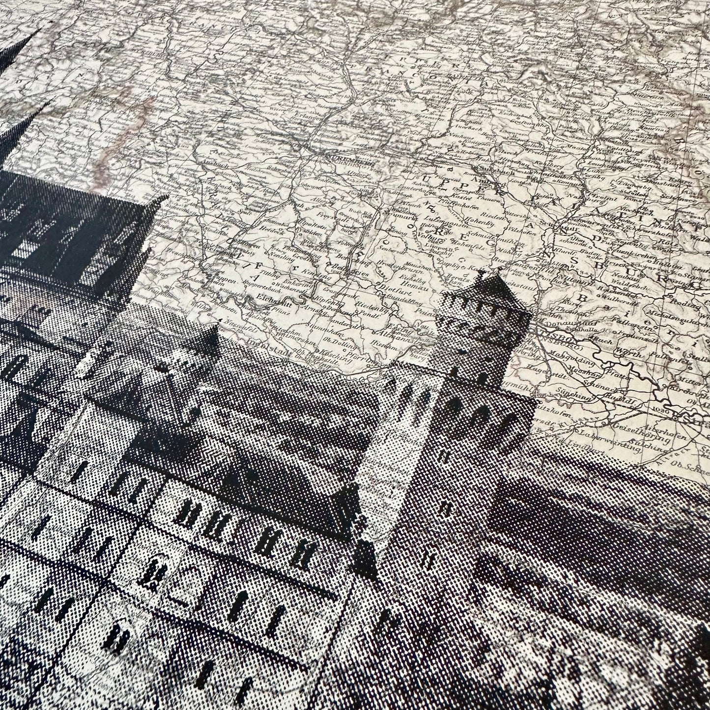 Germany | Neuschwanstein Castle | Bavaria | Silkscreen