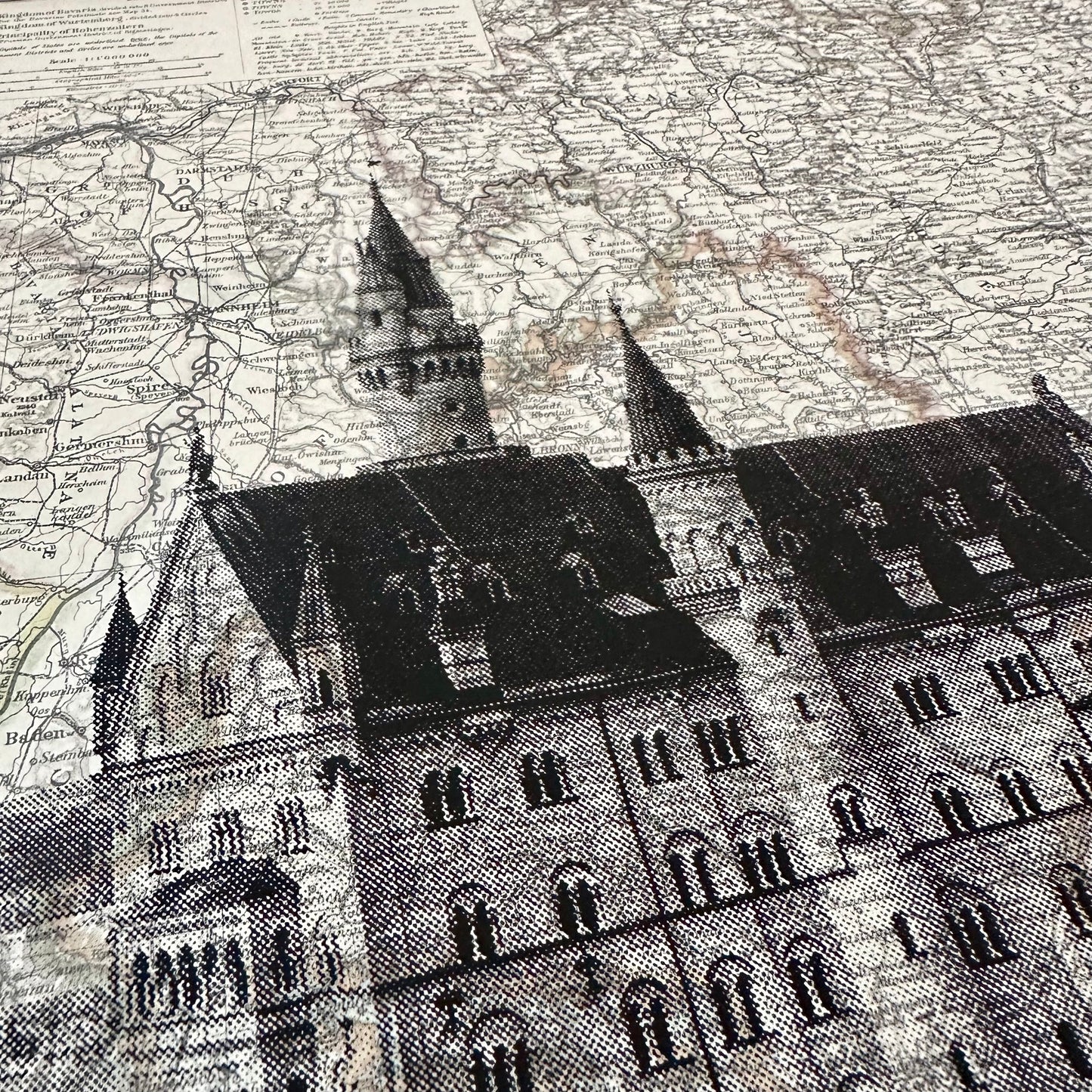 Germany | Neuschwanstein Castle | Bavaria | Silkscreen