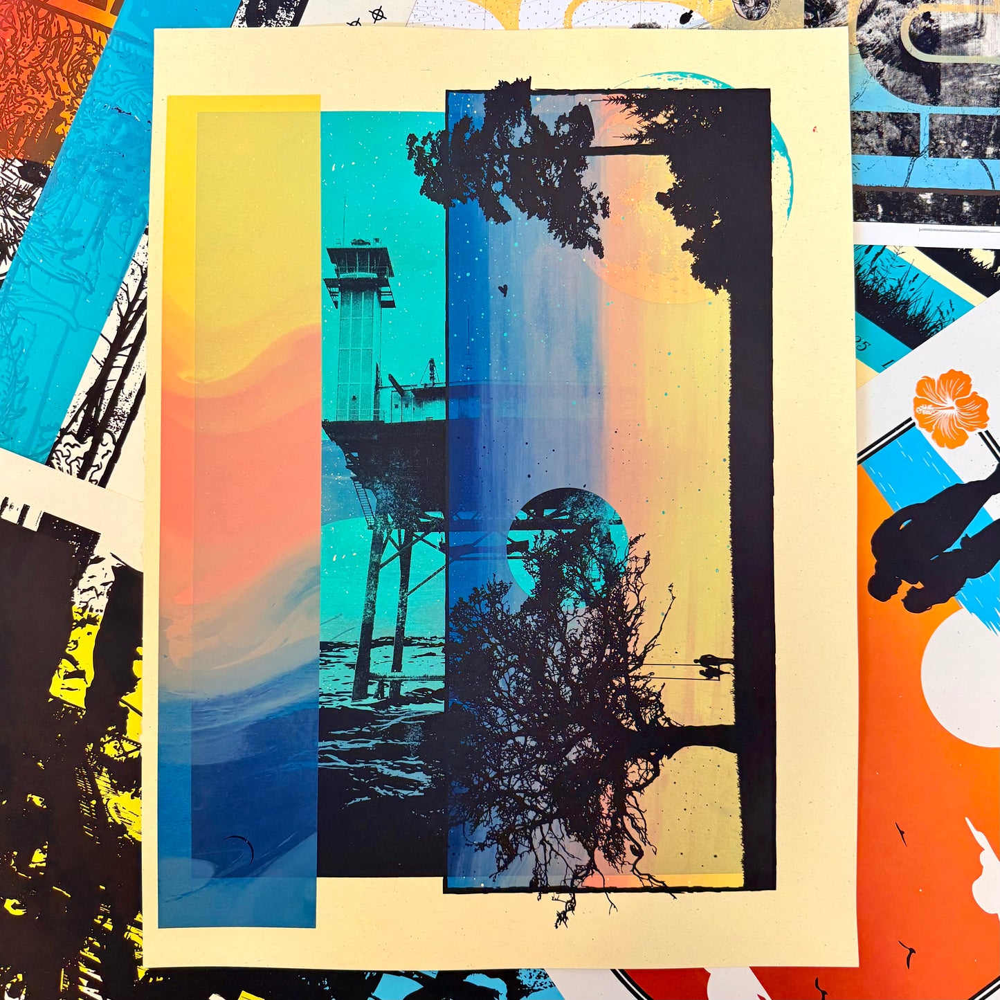 Monoprint #012 (two-sided)