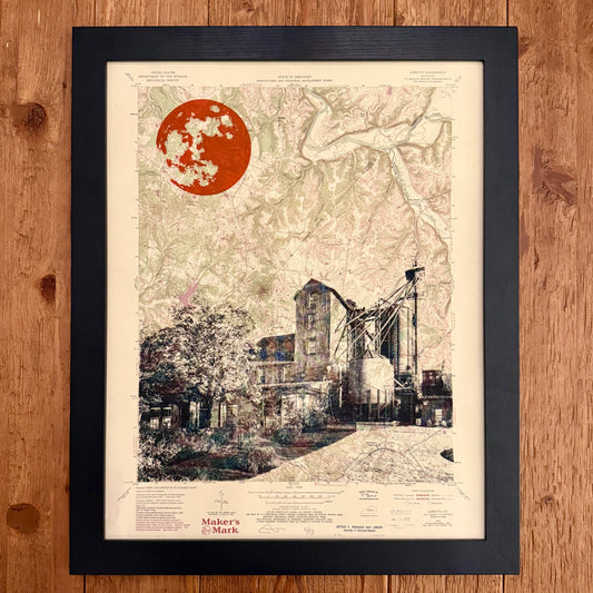 KY | "Burks' Distillery" | Loretto, Kentucky | Silkscreen