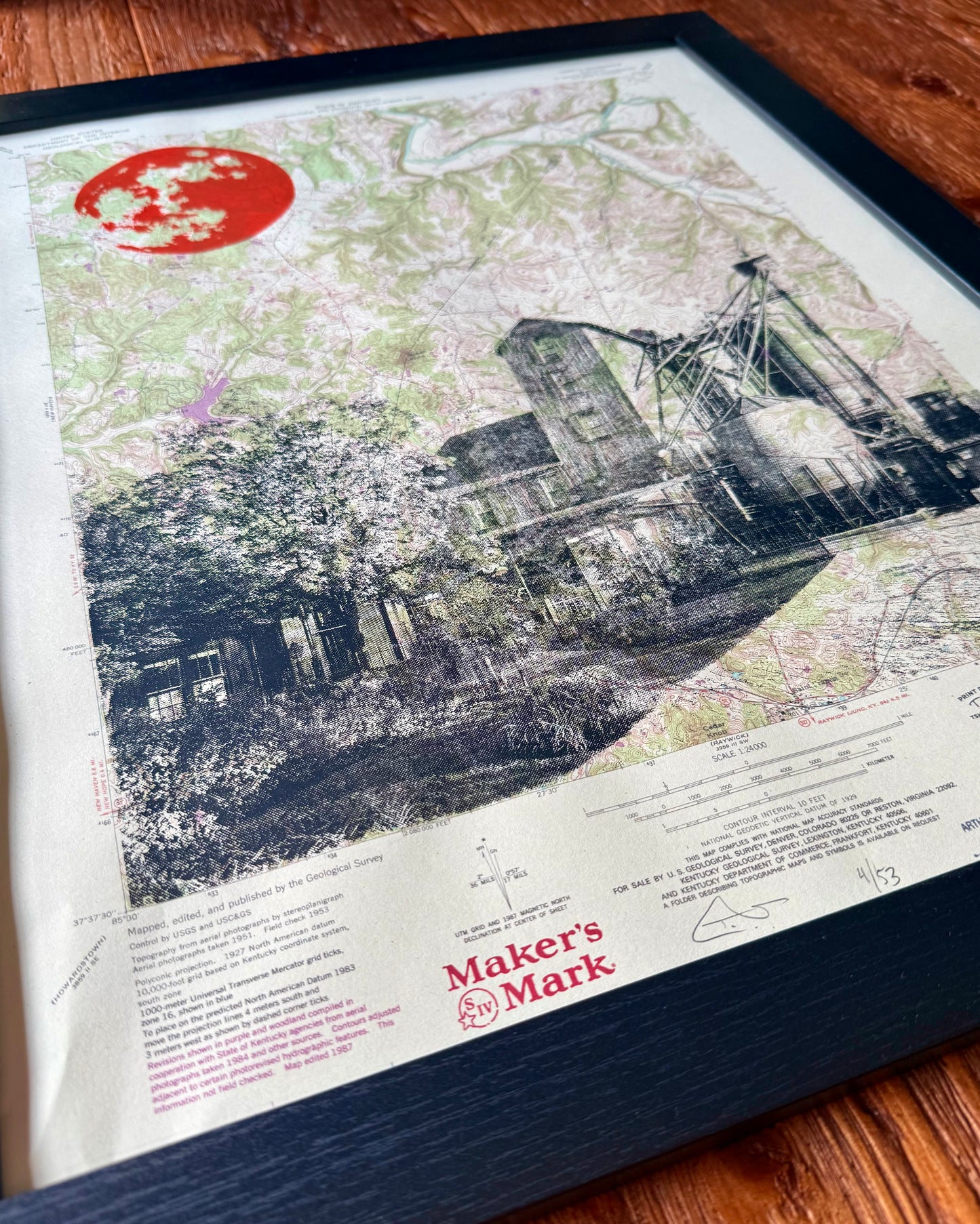 KY | "Burks' Distillery" | Loretto, Kentucky | Silkscreen