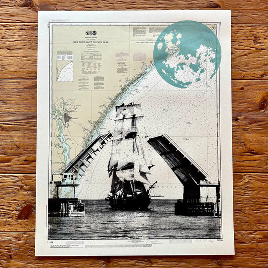 NC | Wrightsville Beach Drawbridge | Wrightsville Beach, North Carolina