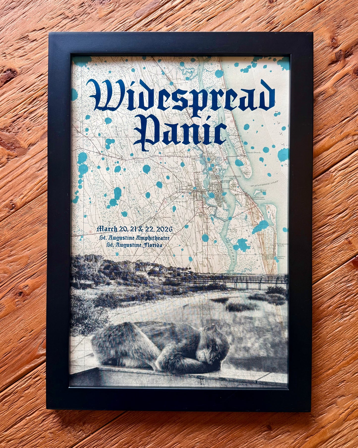 Widespread Panic | St. Augustine 2026 Mini-Print