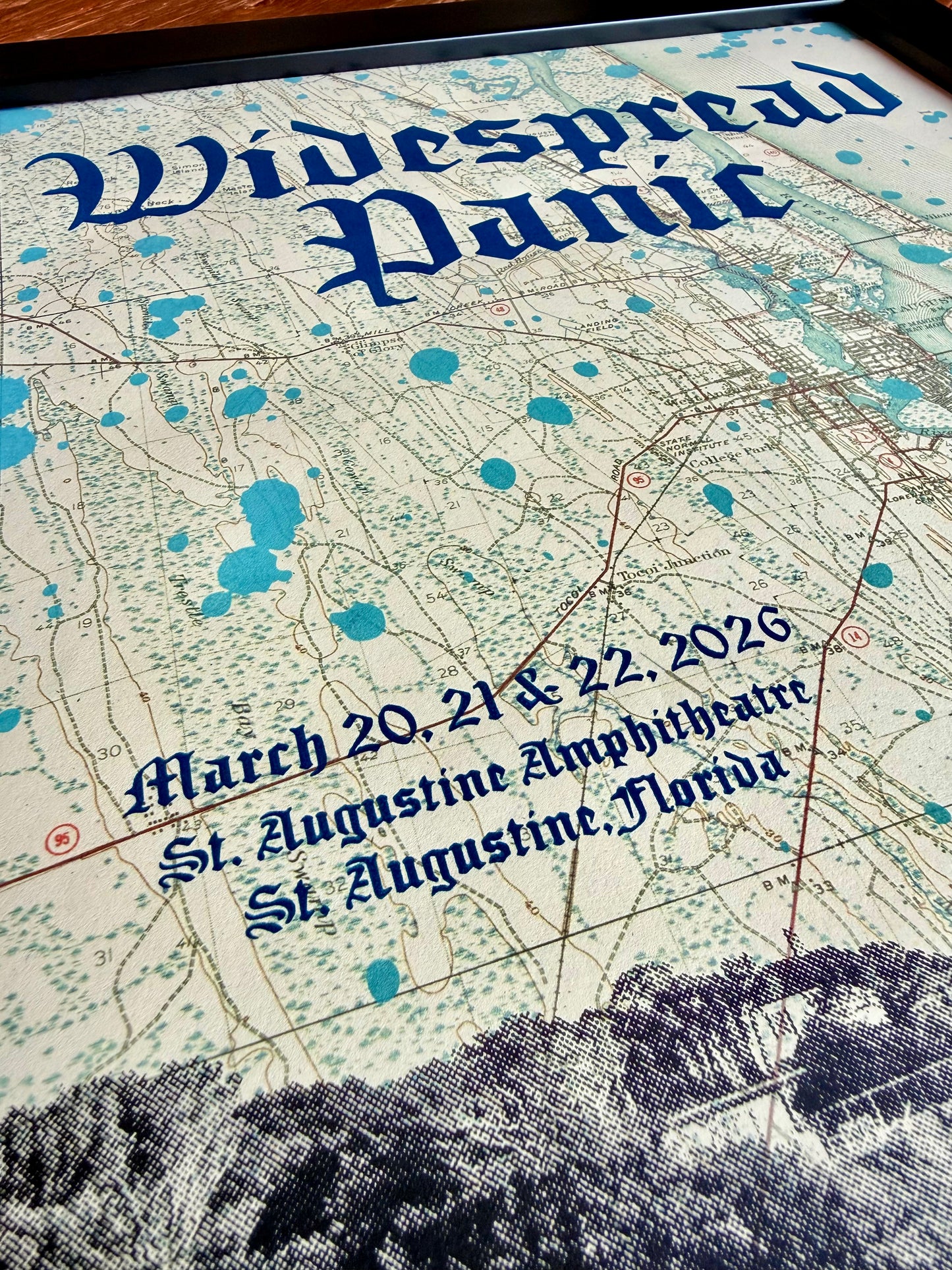 Widespread Panic | St. Augustine 2026 Mini-Print