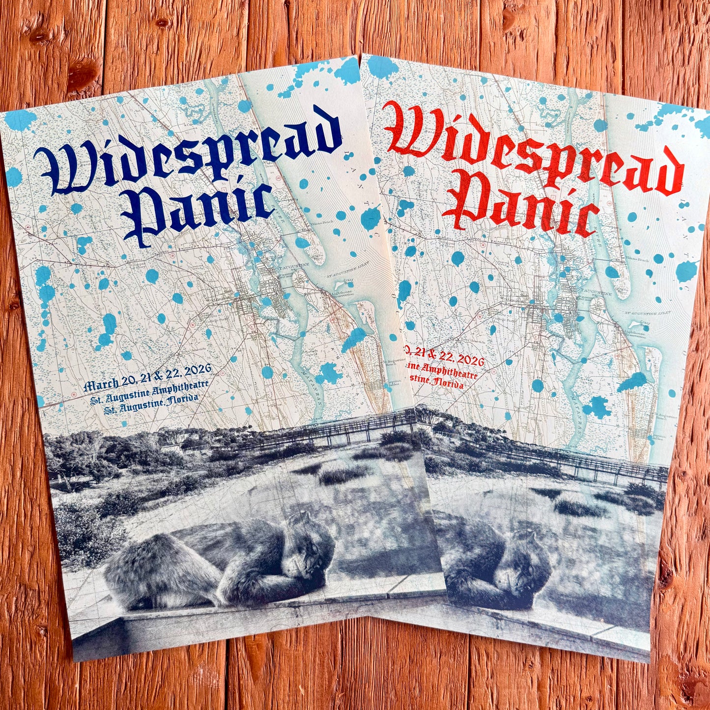 Widespread Panic | St. Augustine 2026 Mini-Print