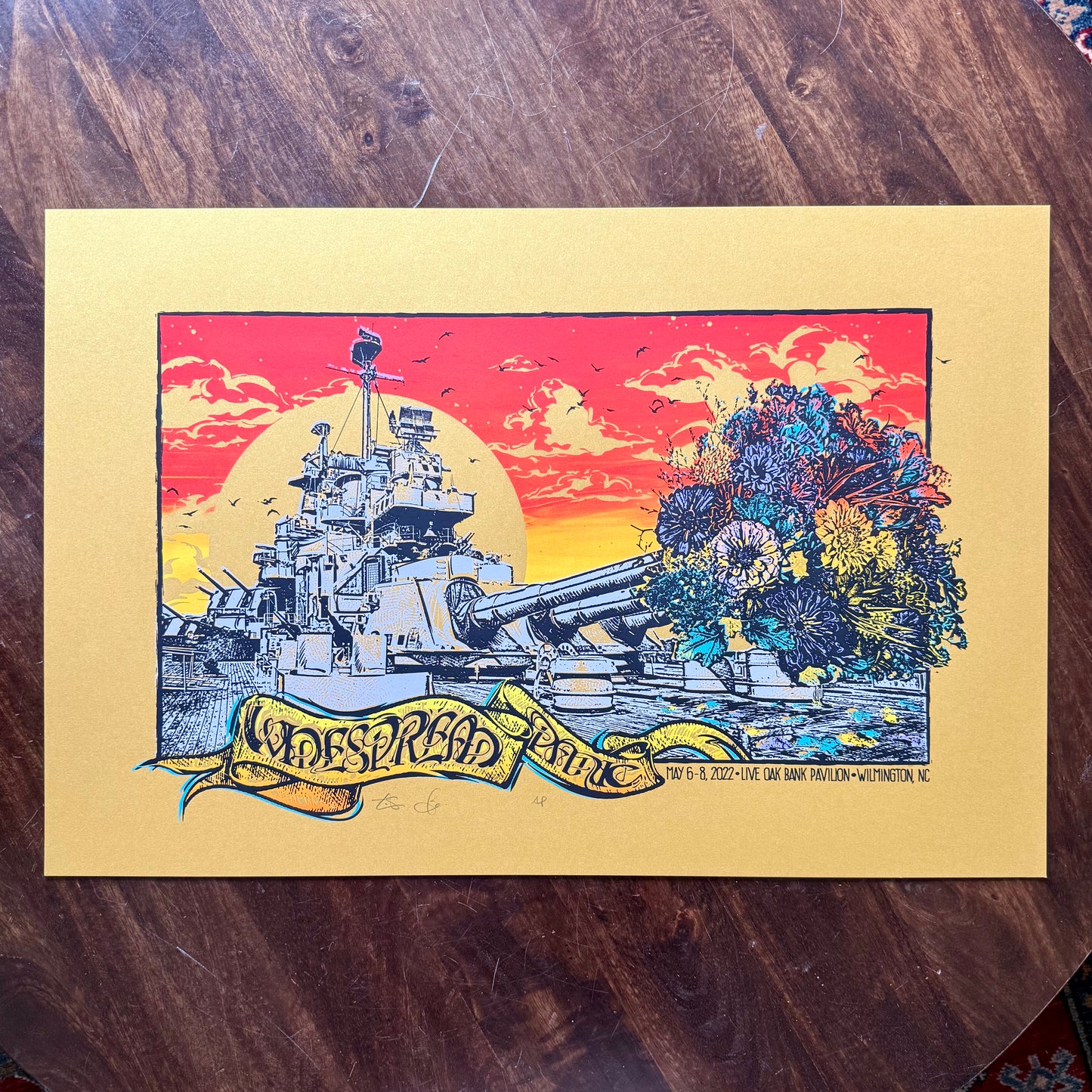Widespread Panic | Wilmington 2022 | Gold Variant