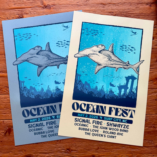 Ocean Fest 2026 Poster (Pre-Sale)