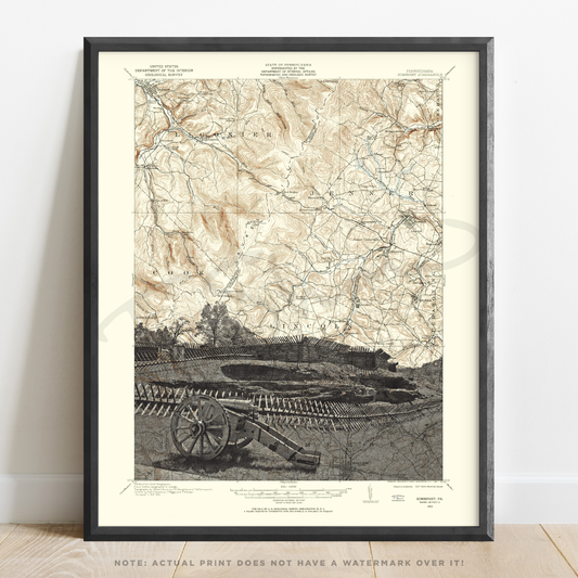 PA | Fort Ligonier | Ligonier, Pennsylvania | Inkjet Print