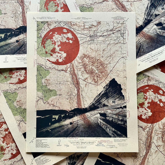 CO | "Red Rocks" | Morrison, Colorado | Silkscreen