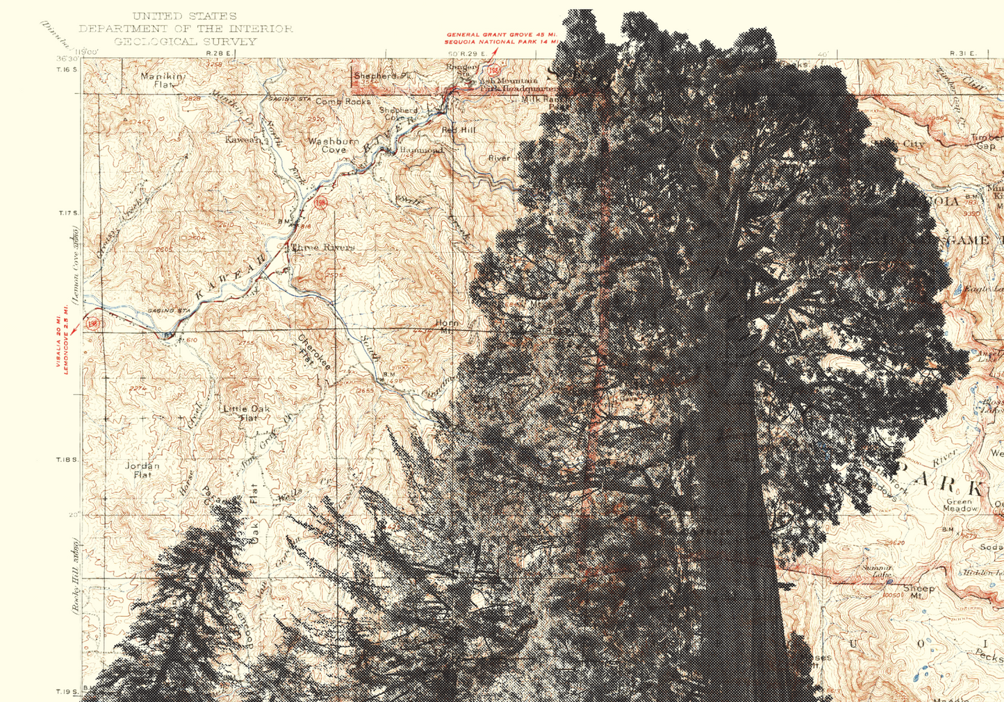 CA | Sequoia National Park | Three Rivers, California | Inkjet Print