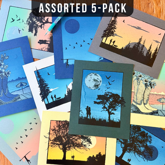Mini Print: Assorted 5-pack